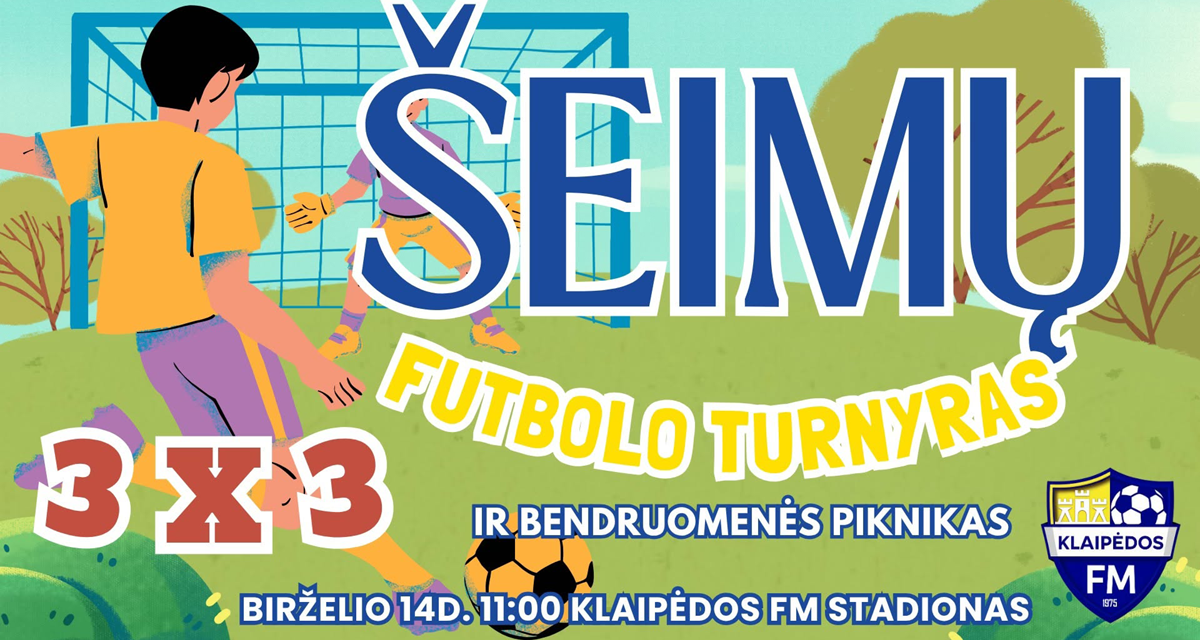 Šeimų futbolo turnyras